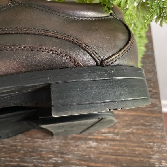 Dockers Men’s 9 M Slip On Loafers Casual Shoes Brown Leather Low Top - Picture 7 of 10